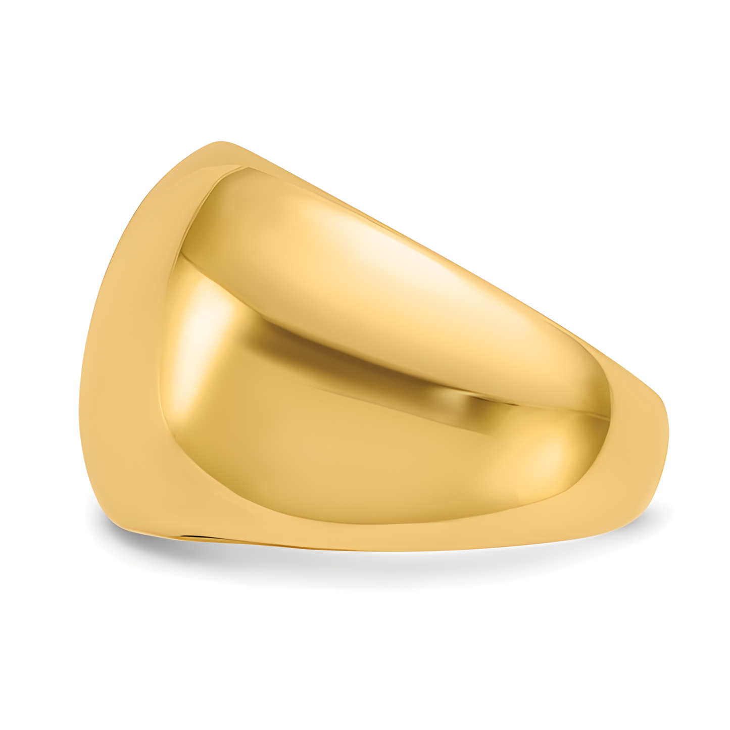 Polished Wide Dome Ring