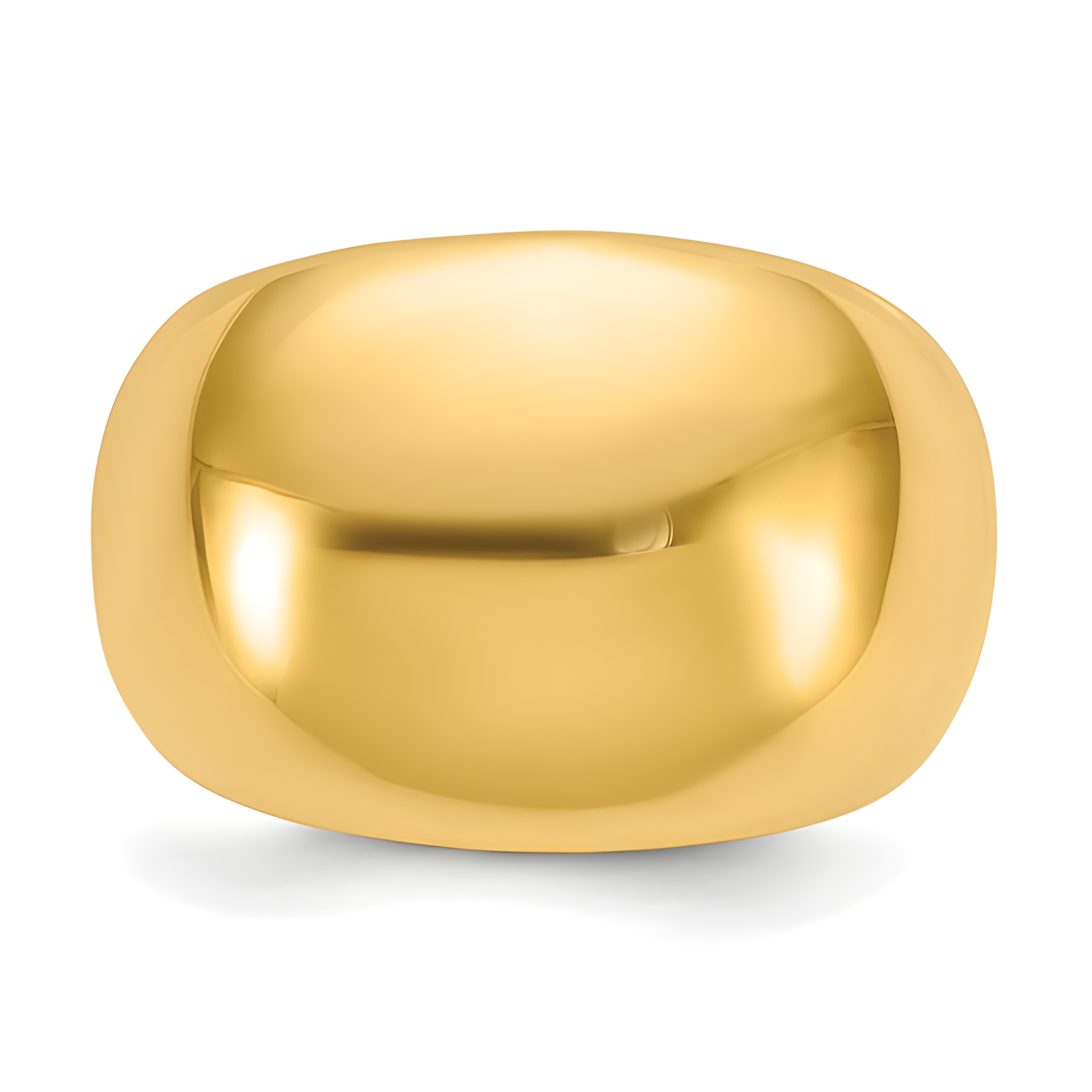 Polished Wide Dome Ring