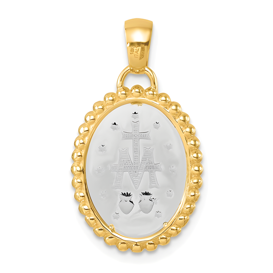 Two-Tone Miraculous Pendant