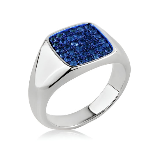 Sapphire Signet Ring