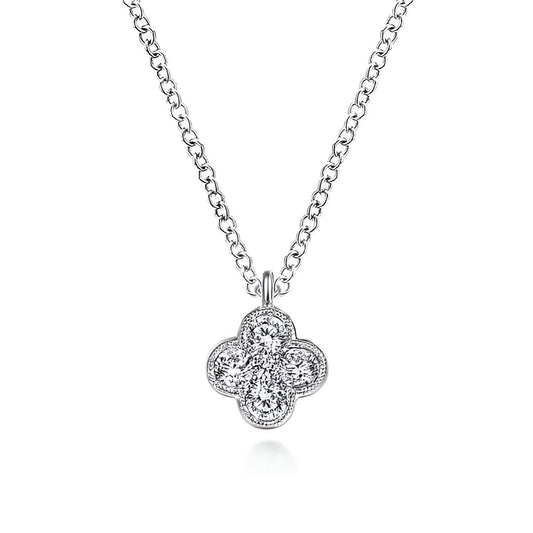 Diamond Clover Necklace