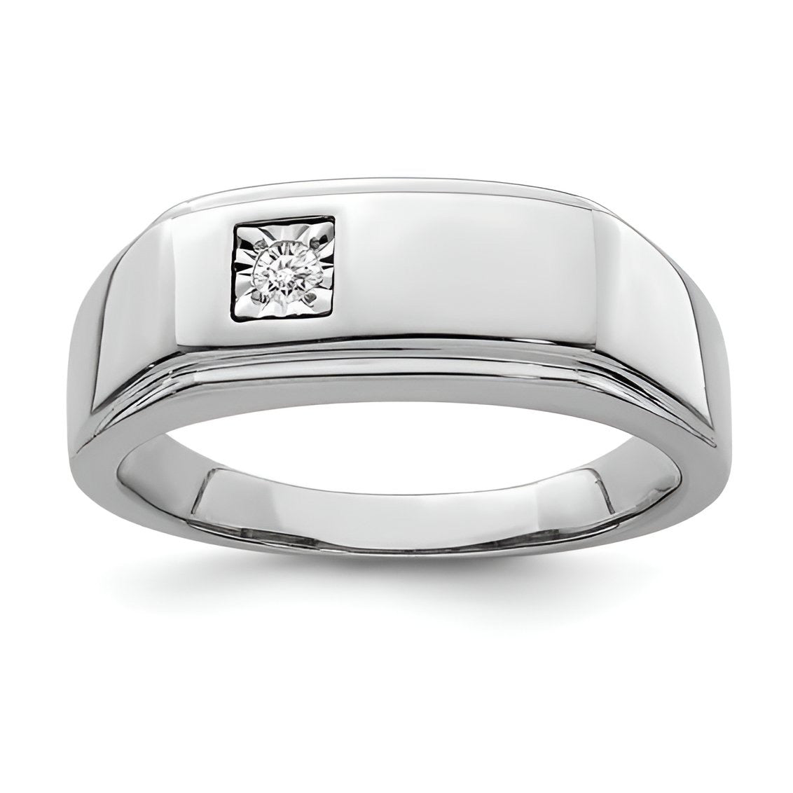 Single Diamond Band