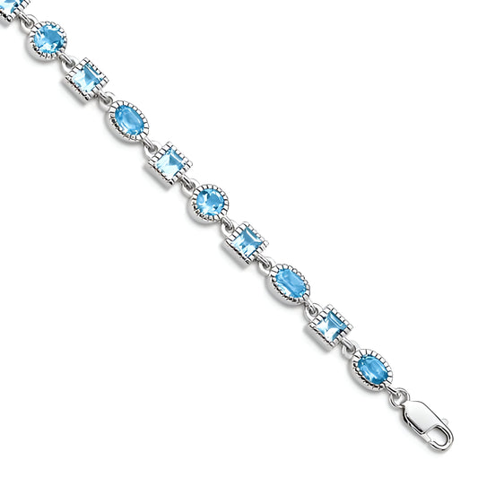 Blue Topaz Bracelet