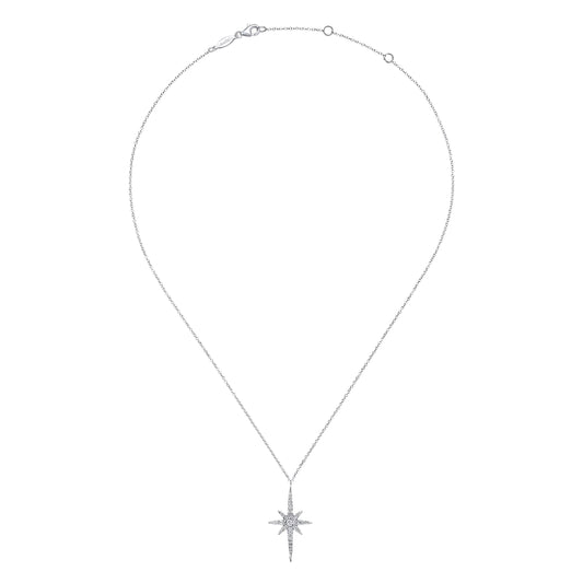 Diamond Starburst Necklace