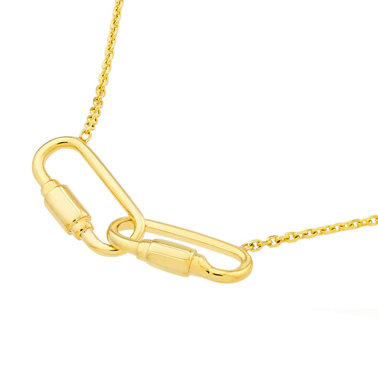 Carabiner Links Necklace
