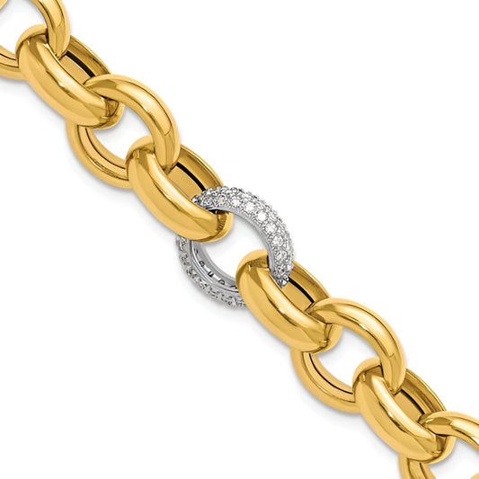 Diamond Cable Bracelet