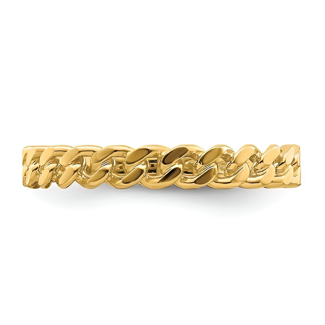 Small Cuban Chain Ring