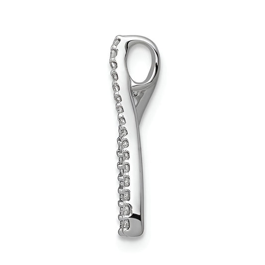 Diamond Wishbone Pendant