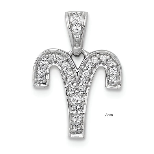 Diamond Zodiac Pendant