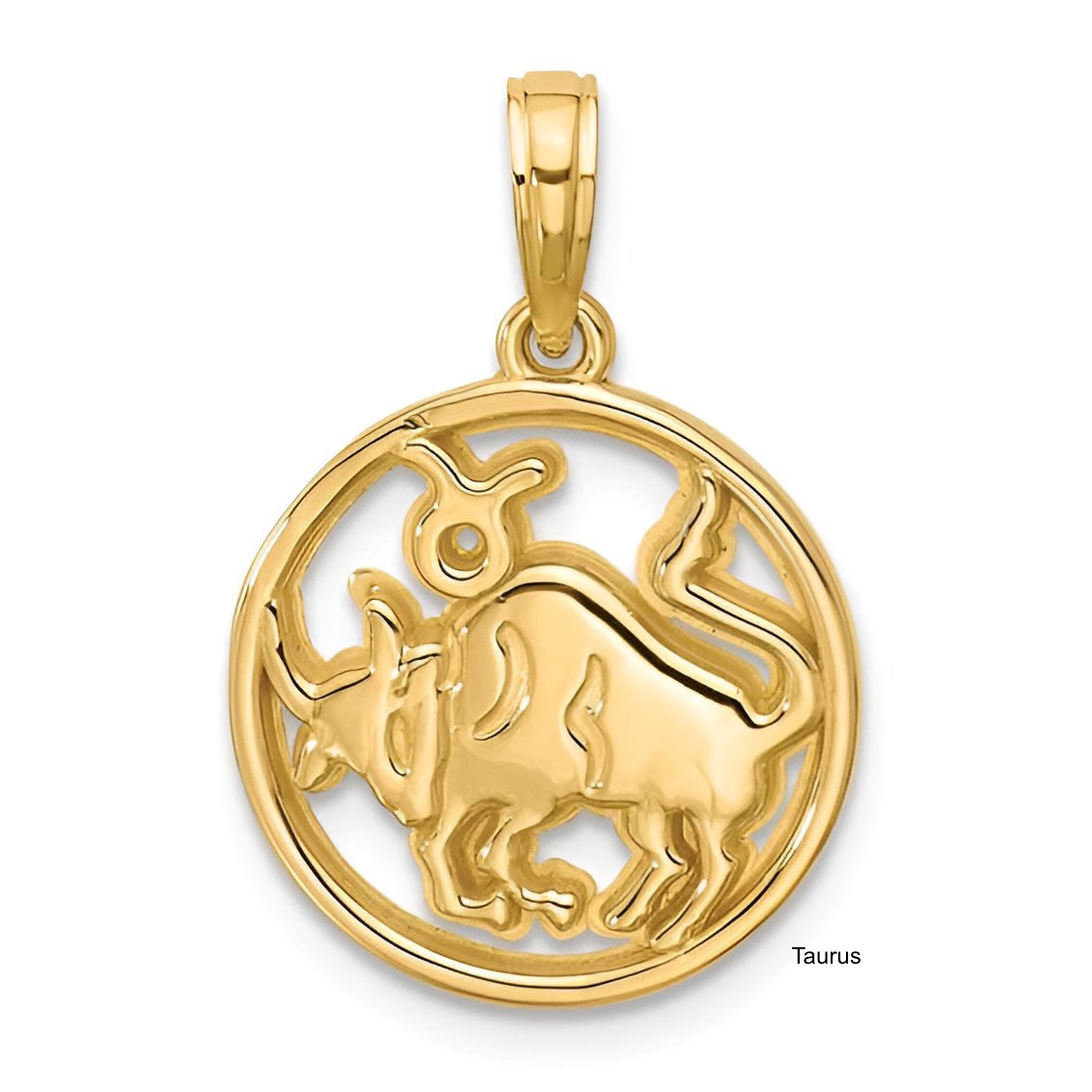 Gold Zodiac Pendant