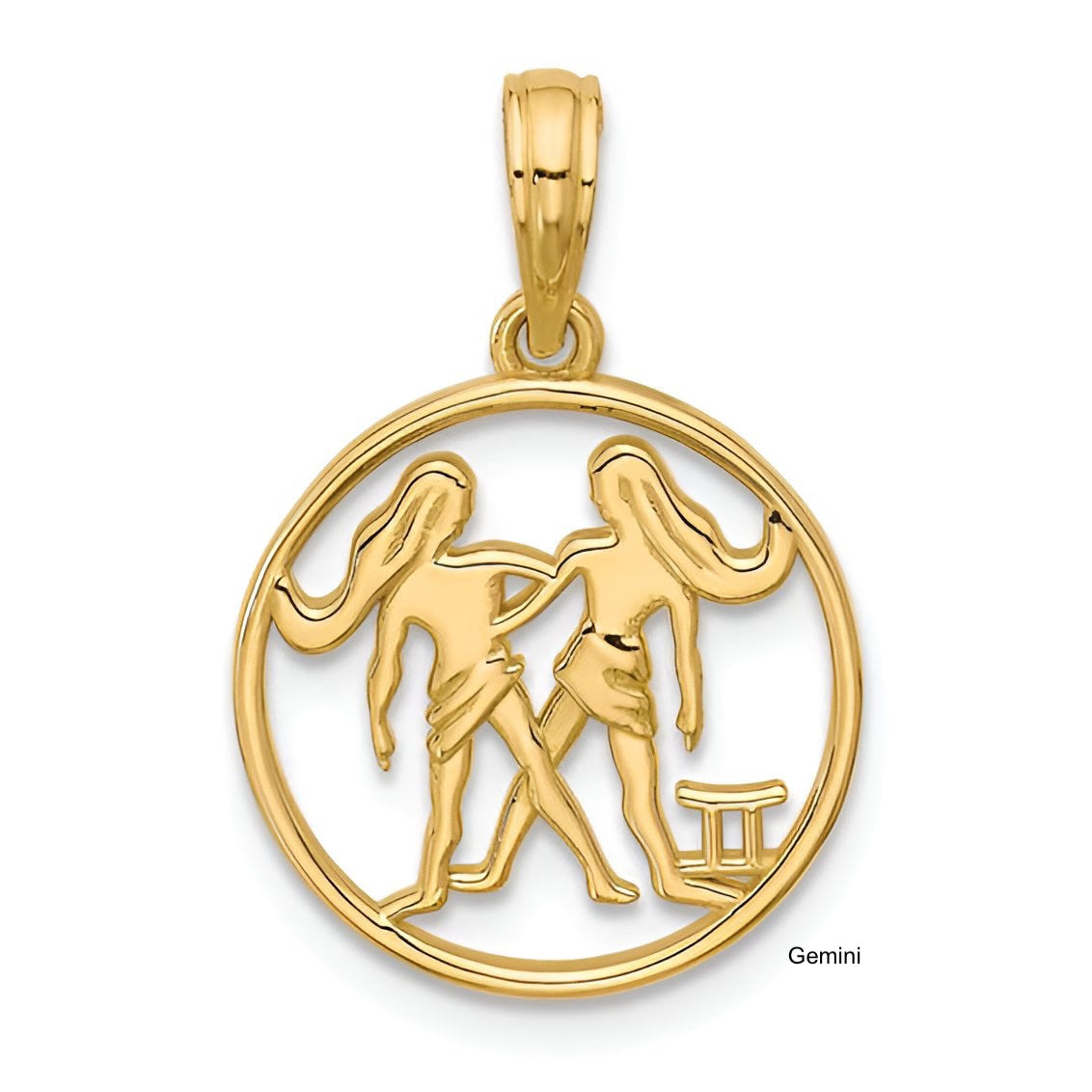Gold Zodiac Pendant