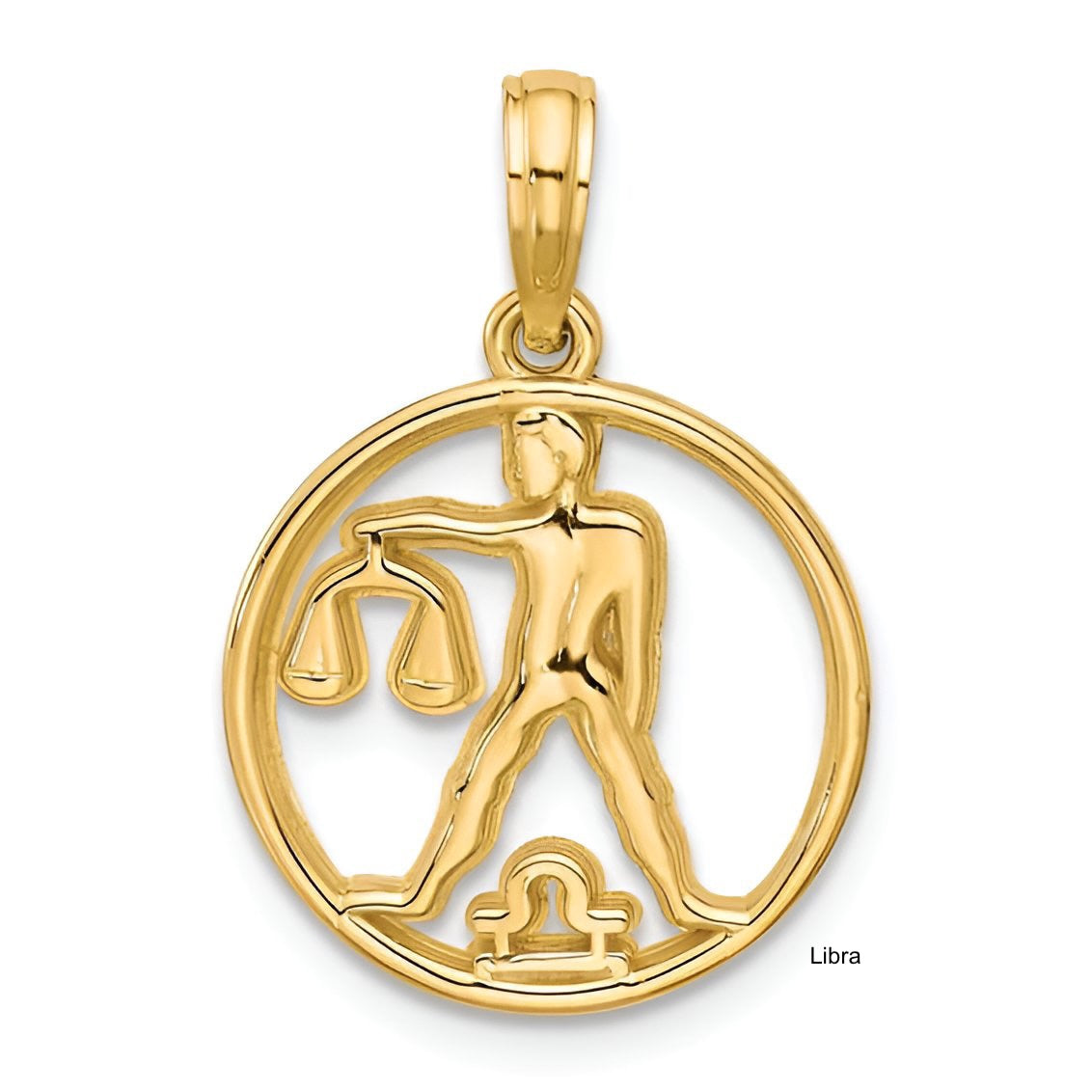 Gold Zodiac Pendant