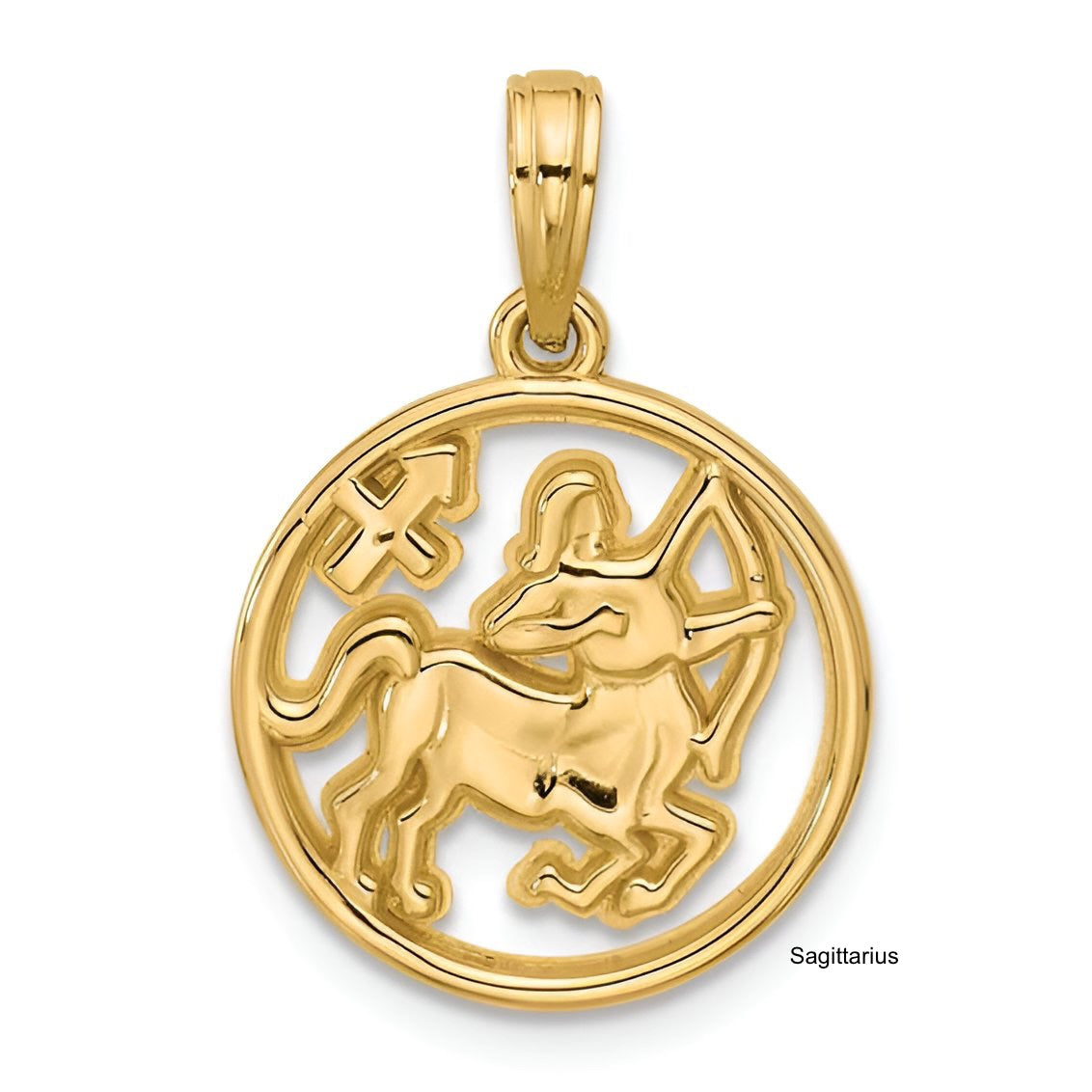 Gold Zodiac Pendant