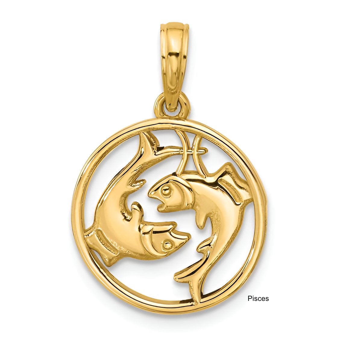 Gold Zodiac Pendant