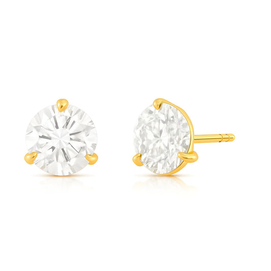 Classic Diamond Martini Studs