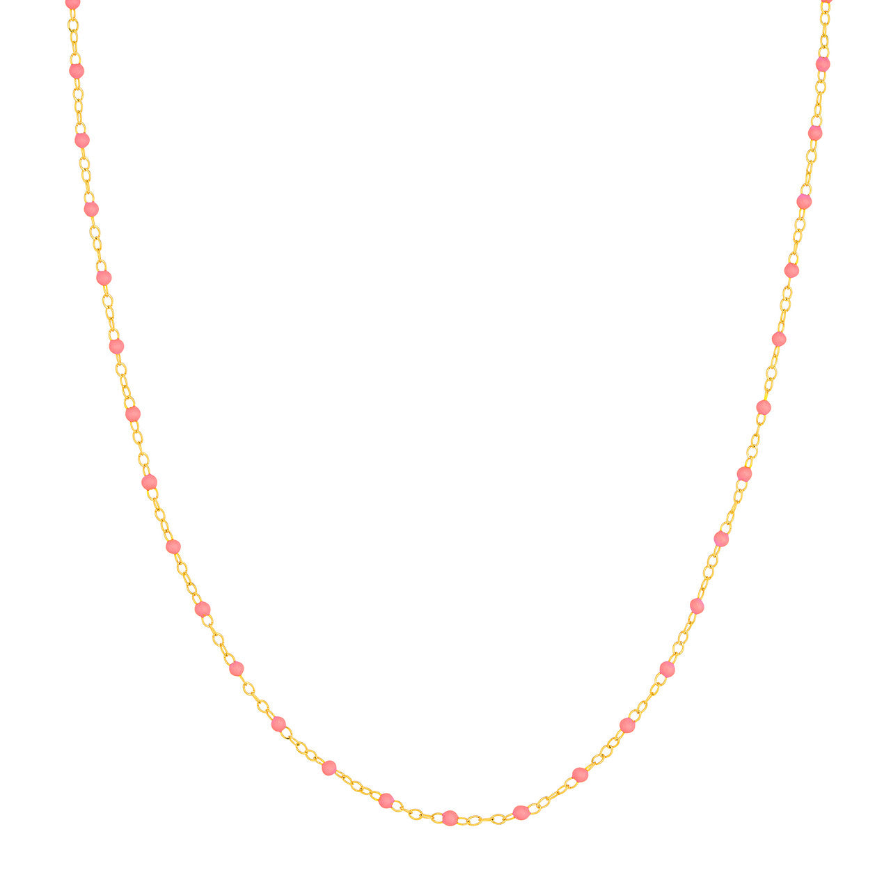 Enamel Bead Necklace