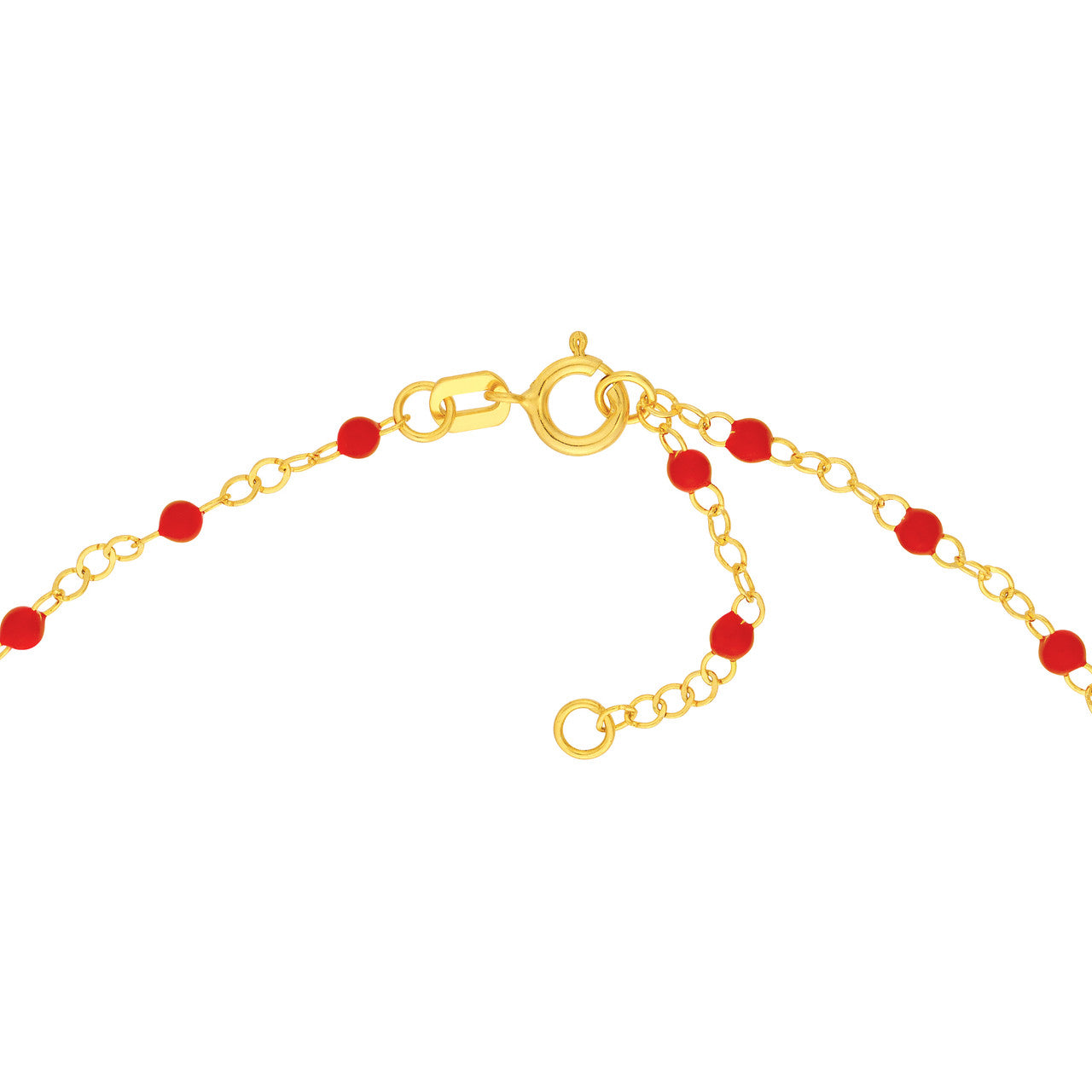 Enamel Bead Necklace