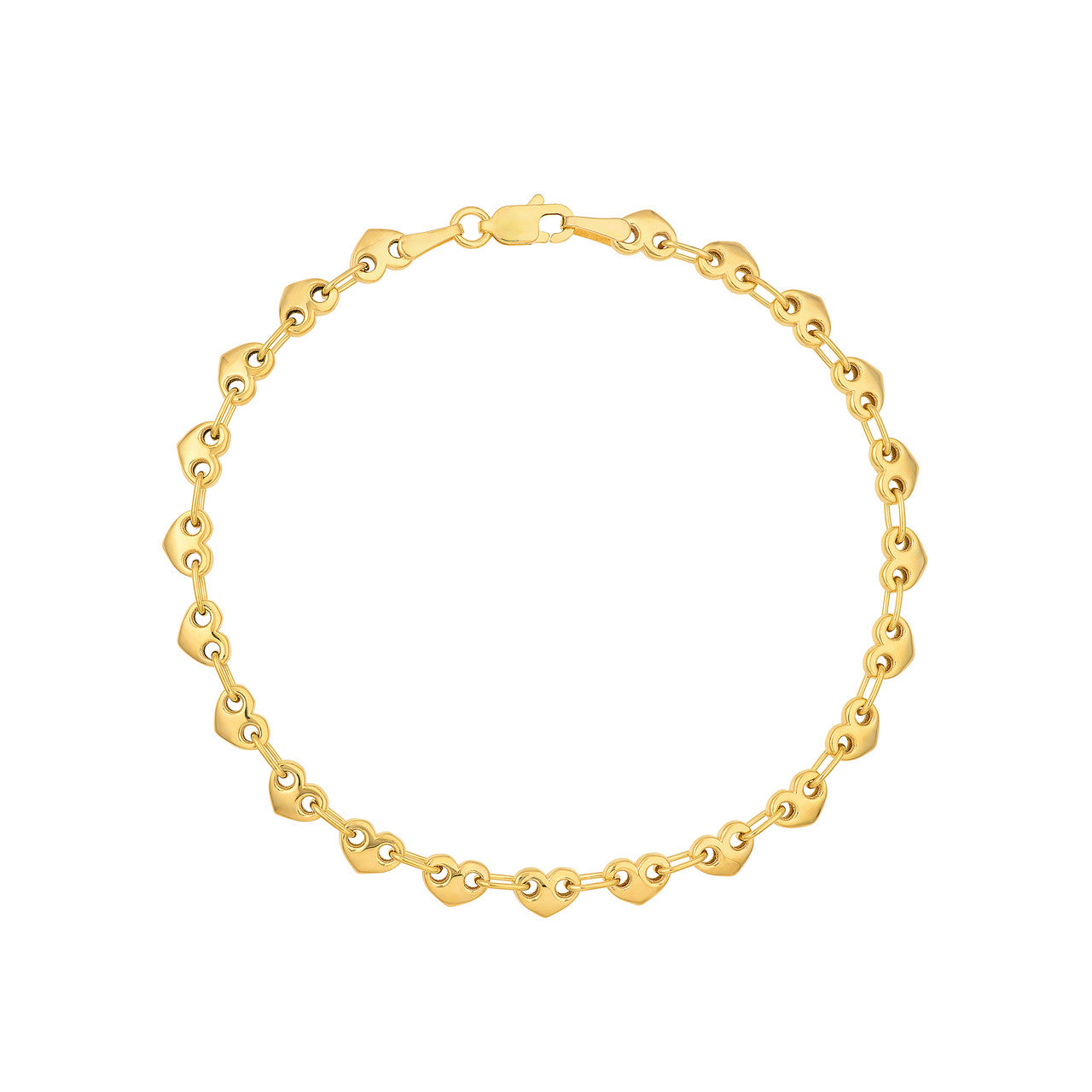 Puffy Hearts Bracelet