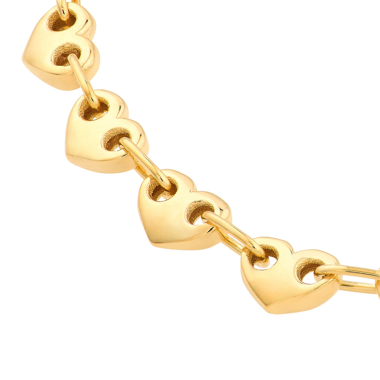 Puffy Hearts Bracelet