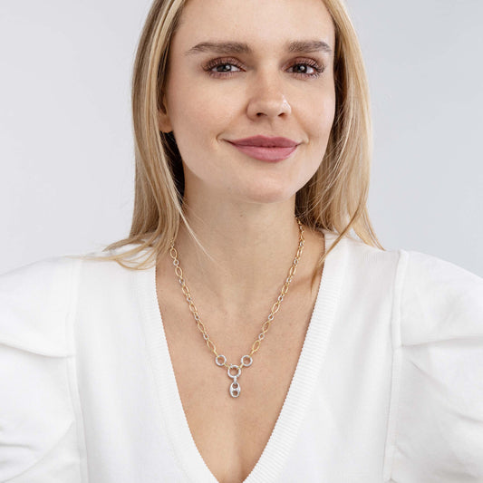 Puffed Mariner Link Pendant