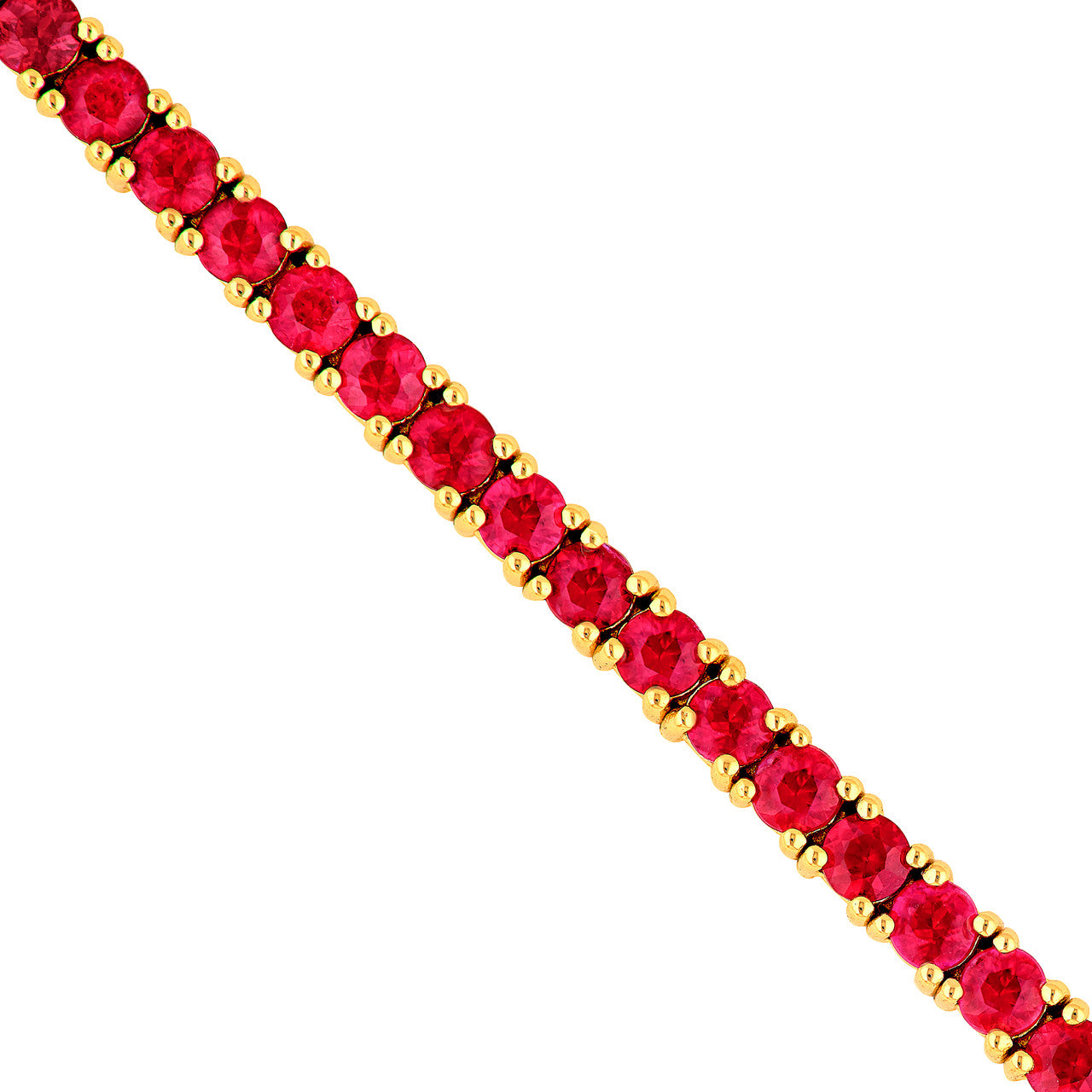 Ruby Tennis Bracelet