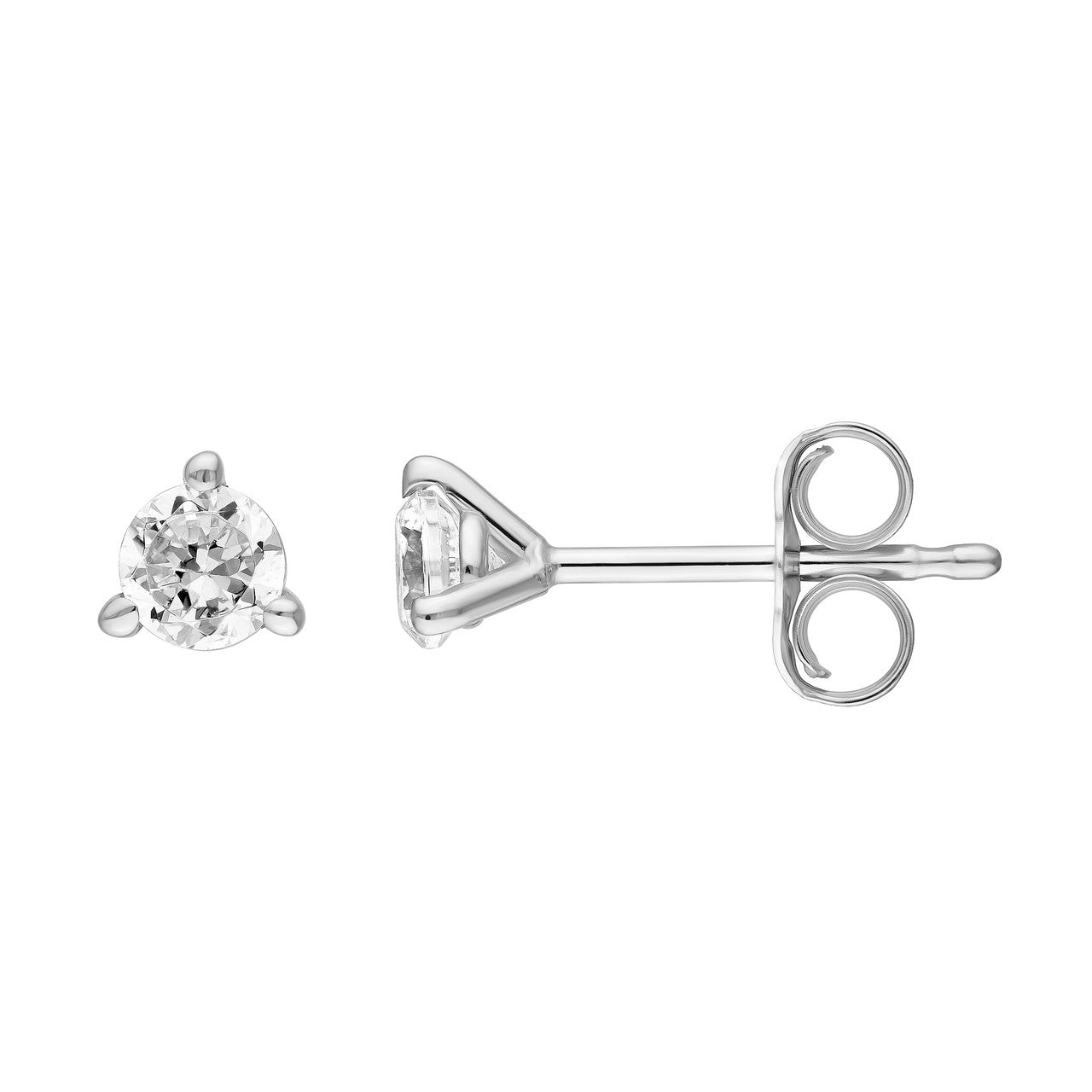 Petite Diamond Martini Studs