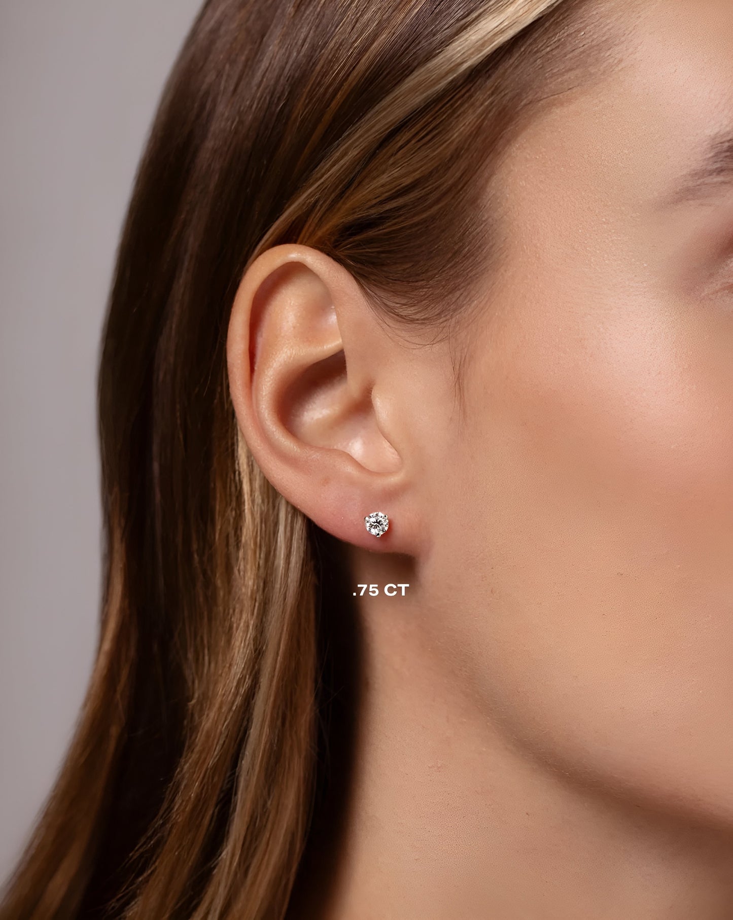 Classic Diamond Martini Studs