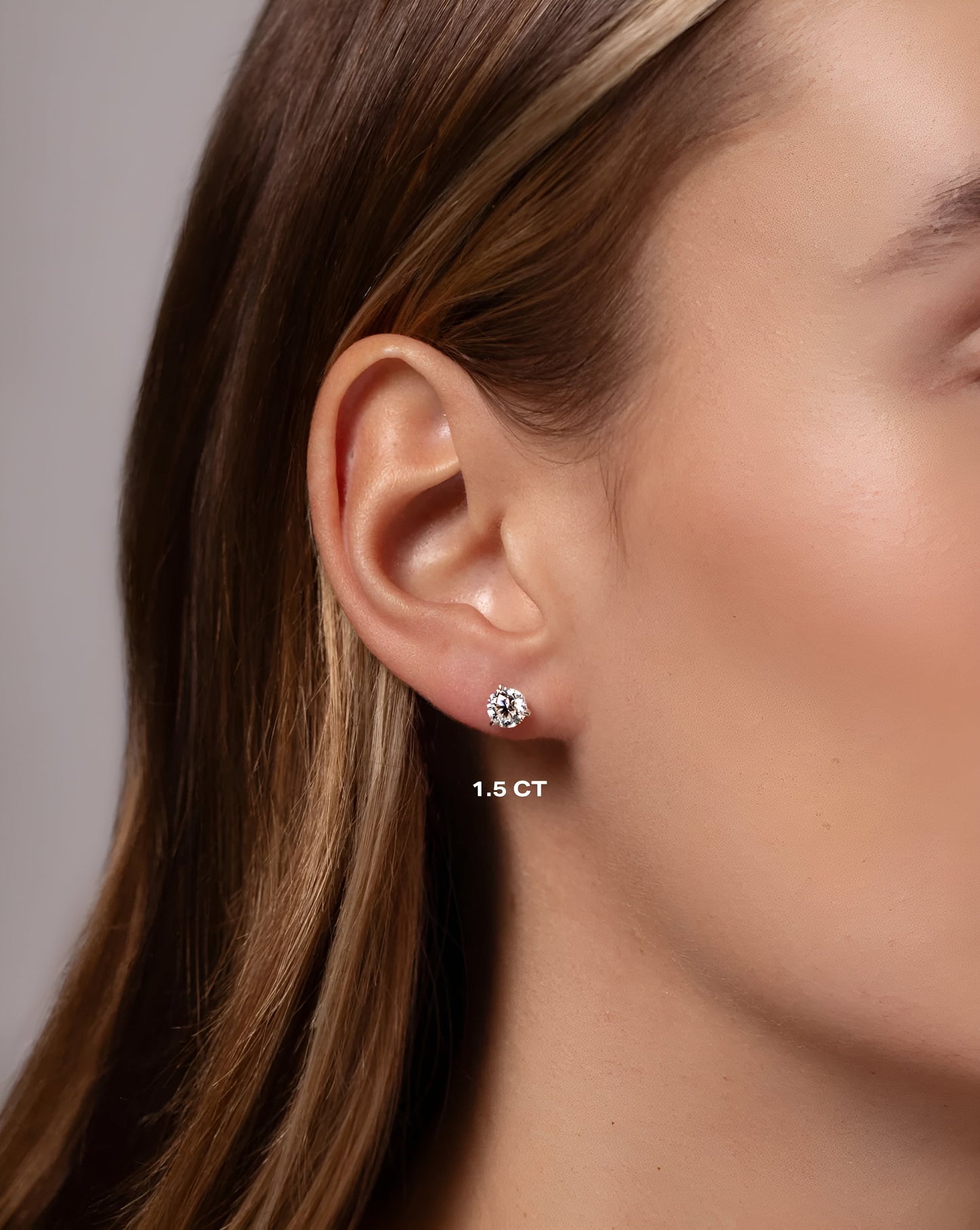 Classic Diamond Martini Studs
