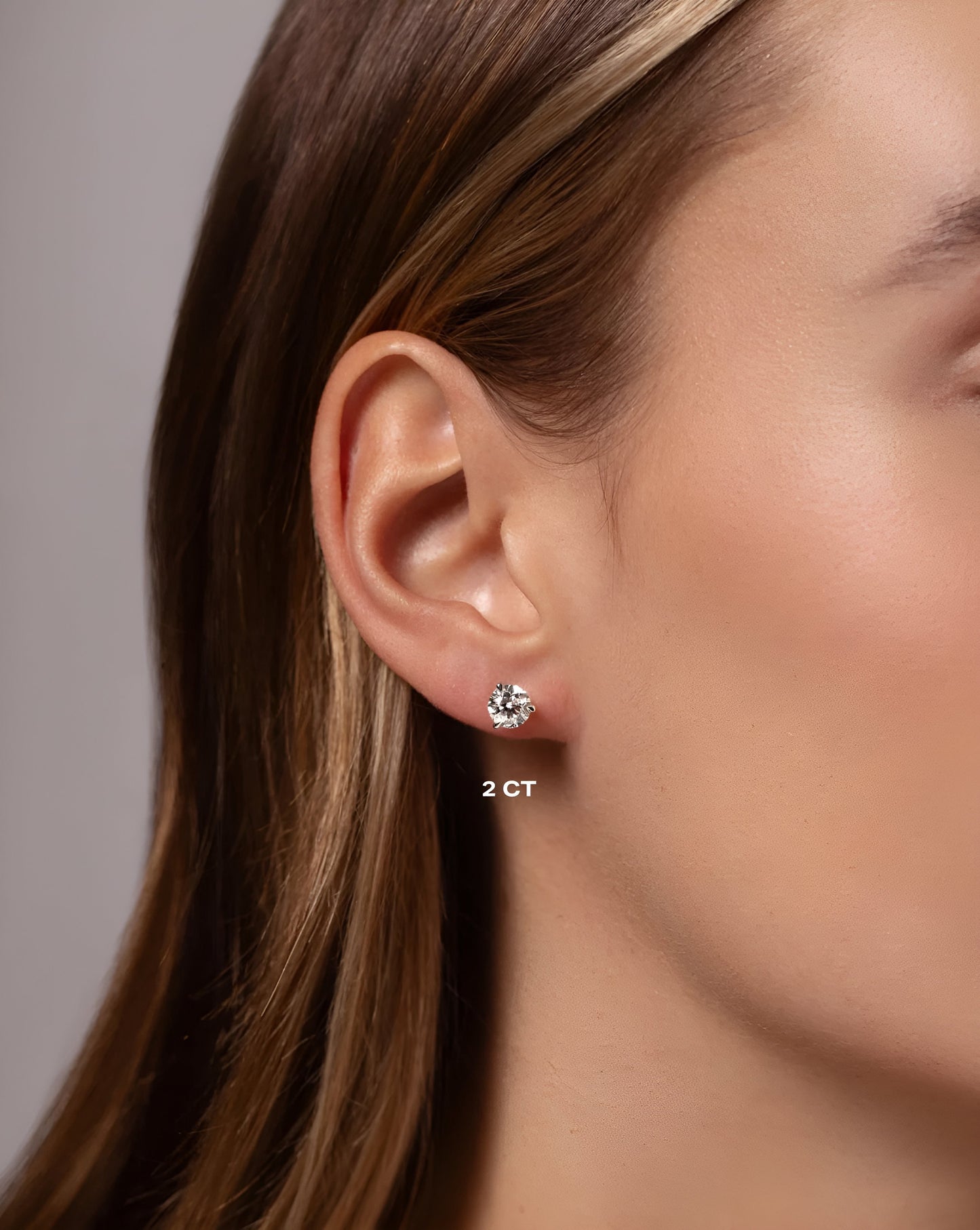 Classic Diamond Martini Studs
