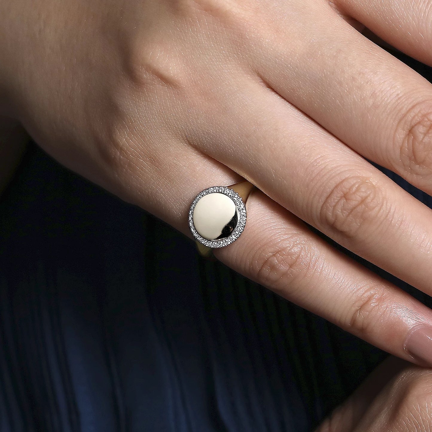 Diamond Signet Ring