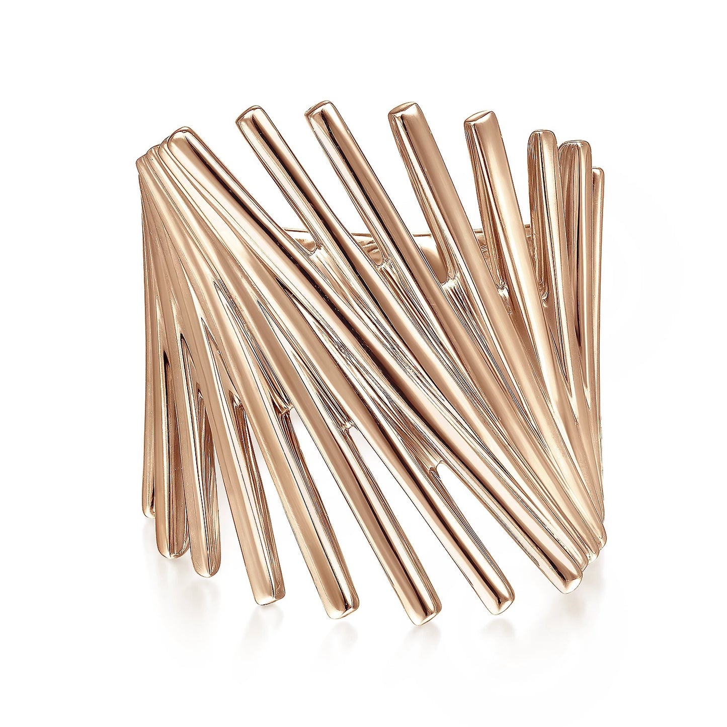 Stacked Bar Cage Ring