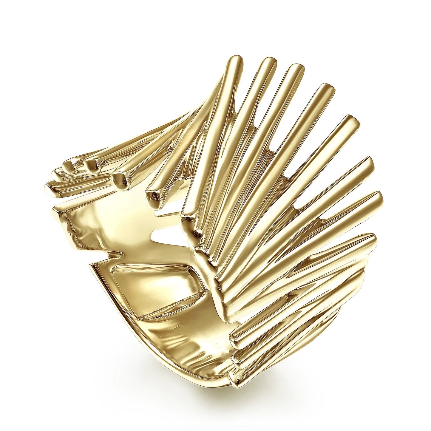 Stacked Bar Cage Ring