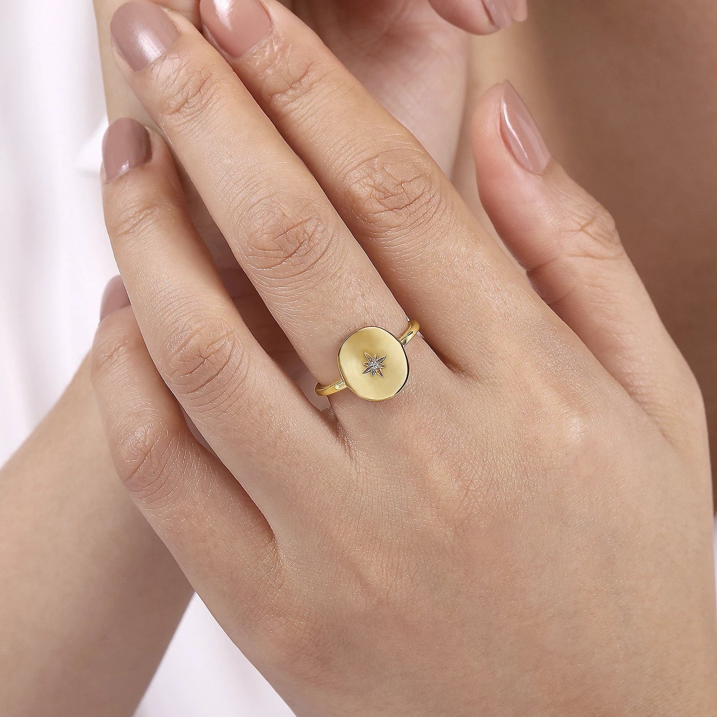 Oval Medallion Ring