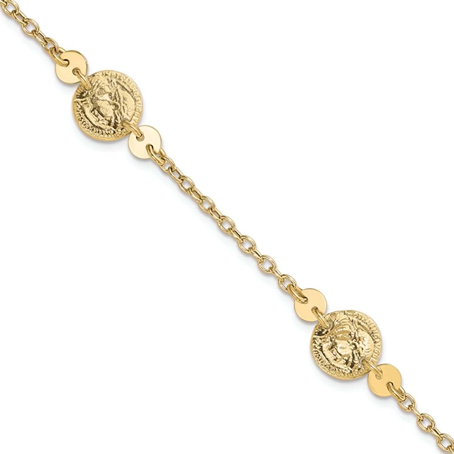 Tres Coin Bracelet