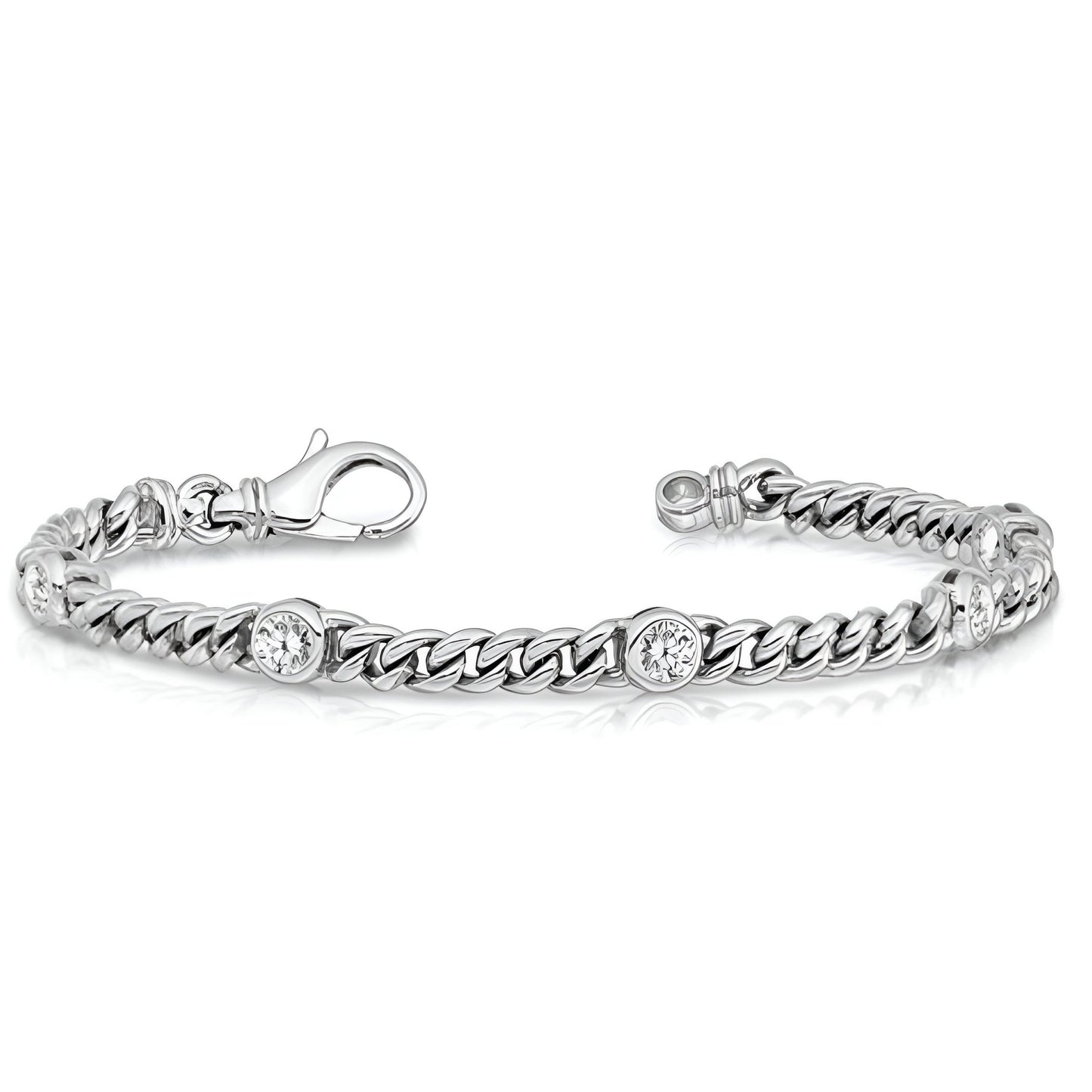 Diamond Bezel Bracelet