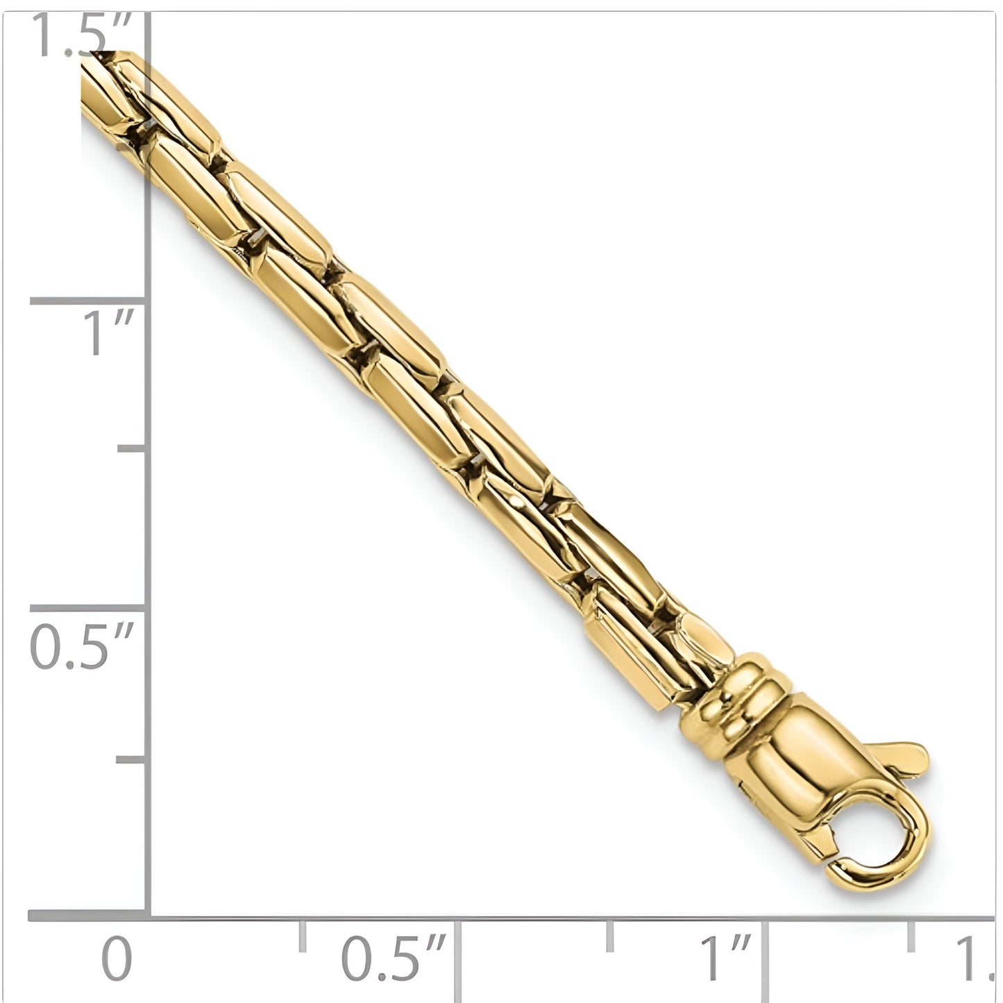 Domed Box Chain Bracelet