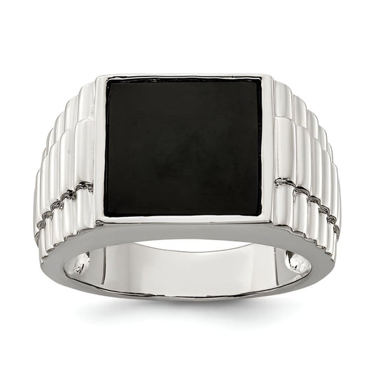 Square Onyx Ring