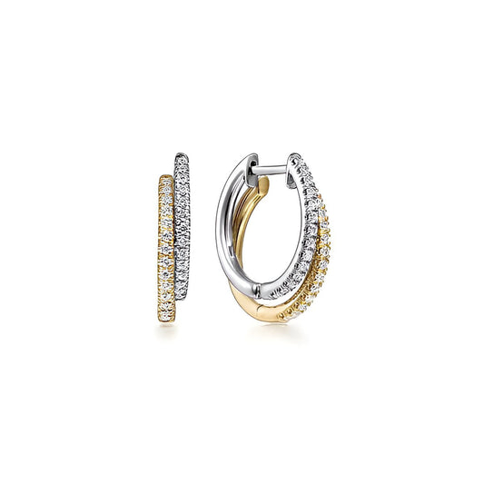 Double Diamond Hoops