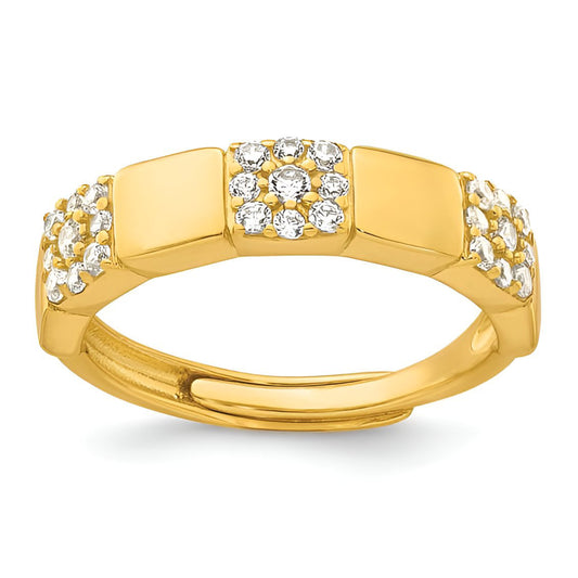 Pave Squares Ring