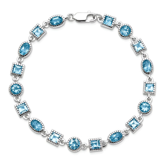Blue Topaz Bracelet