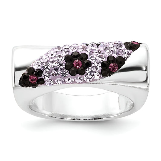 Purple Crystal Ring