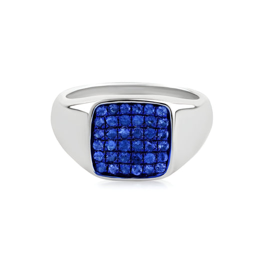 Sapphire Signet Ring