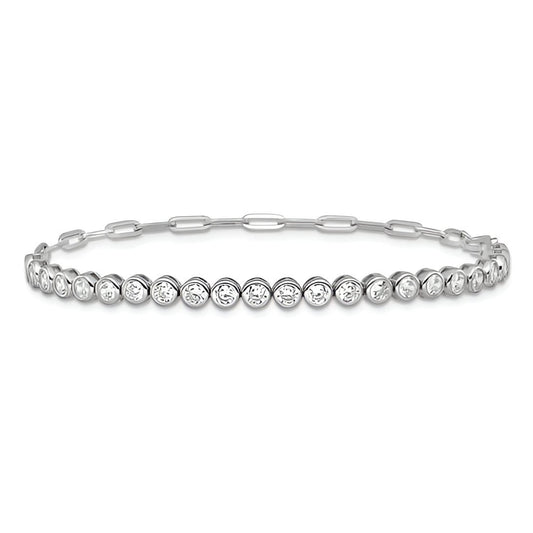 Bezel and Clip Bracelet
