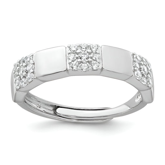 Pave Squares Ring