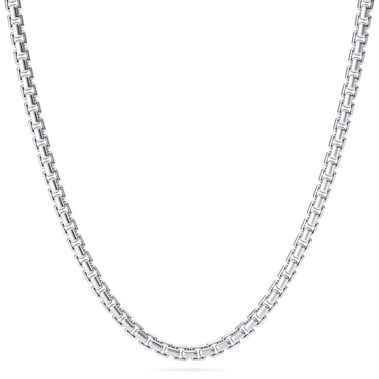 Rounded Box Chain Necklace