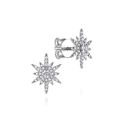Starburst Diamond Studs