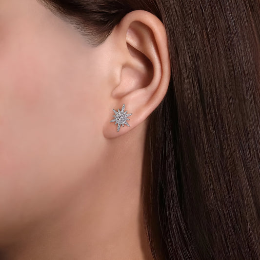 Starburst Diamond Studs