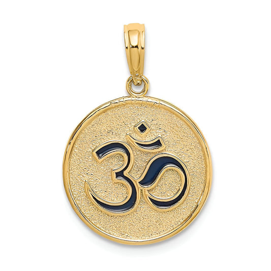 Om and Lotus Flower