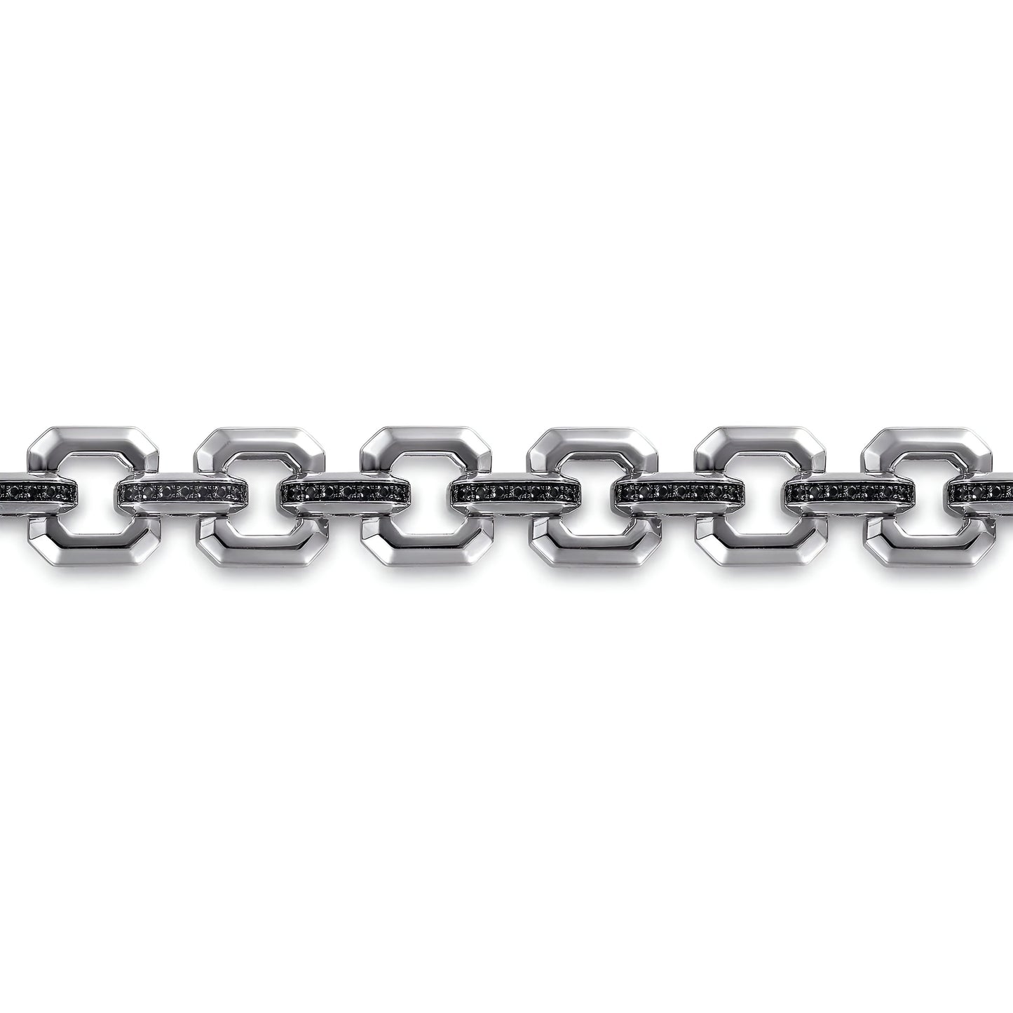 Black Spinel Link Bracelet