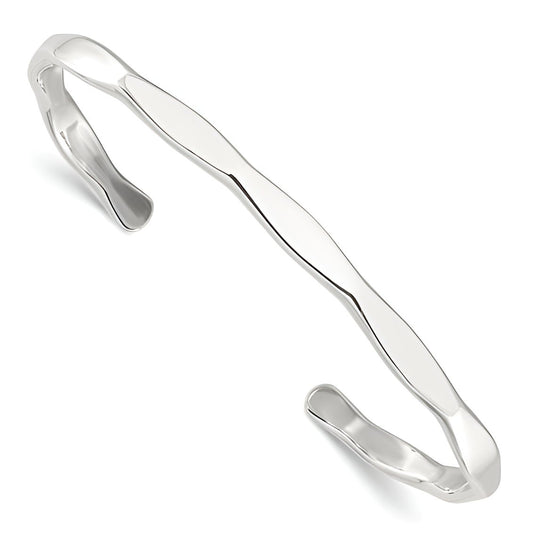 Wavy Cuff Bangle